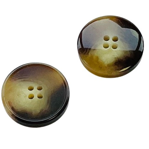 Mantel Hornimitat Knopf hi-58-braun