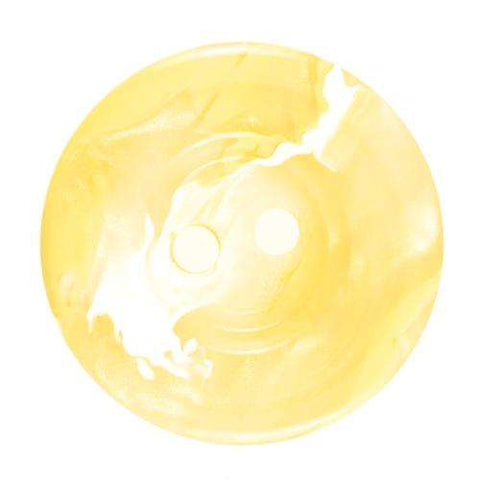 2-Loch Knopf Gelb Melierter KGL-100h