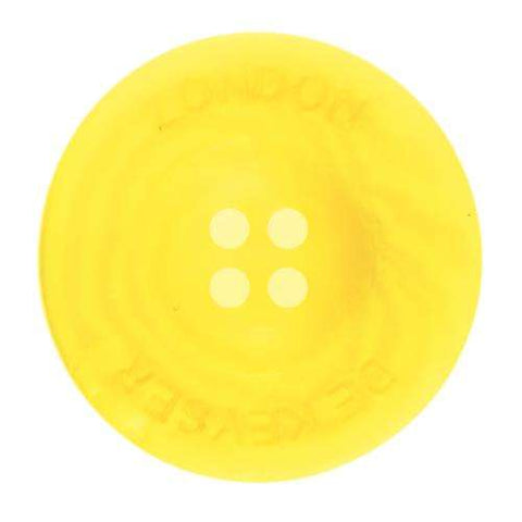 4-Loch Knopf Gelb melierter KGL-23