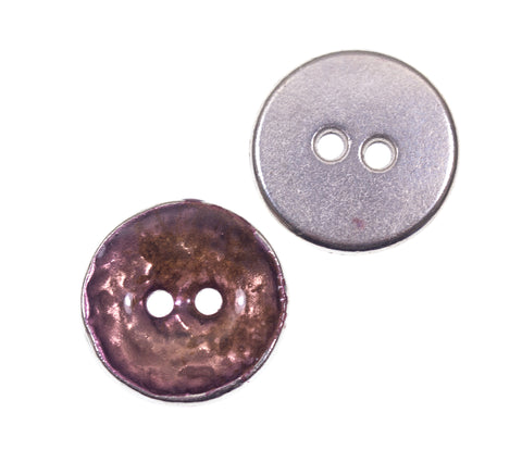 2-Loch Knopf mit Email-lack mk-418-beere