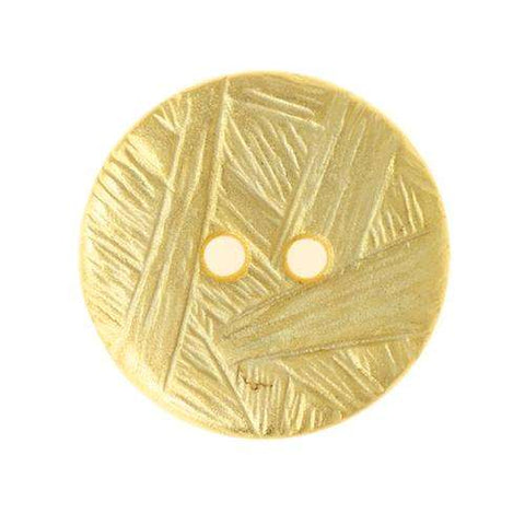 Knopf mit Musterung Gold MK-257g