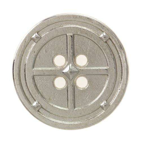 Knopf Steuerrad Silber MK-264s