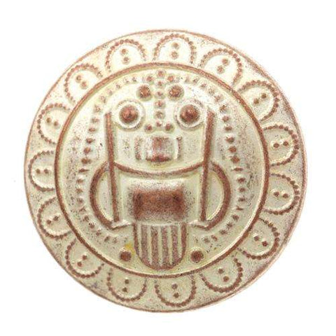 Ösen Knopf mit Inka Muster MK-11344k