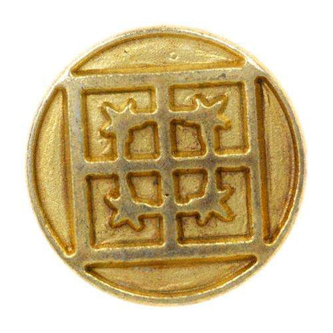 Ösen Knopf mit Muster MK-134g