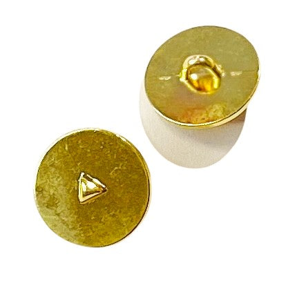 Metallknopf mit Dreieck Mk-305-Gold