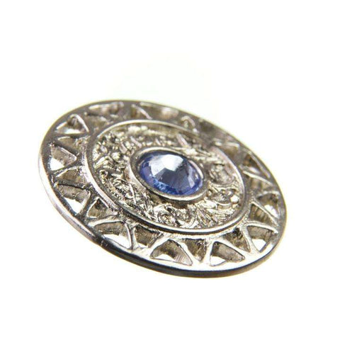 Strass Knopf No.12 mit Strass ST-12s