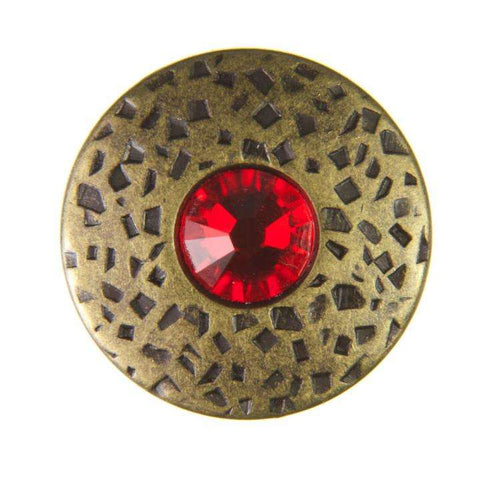 Knopf mit Swarovski®Crystal ST-17ag