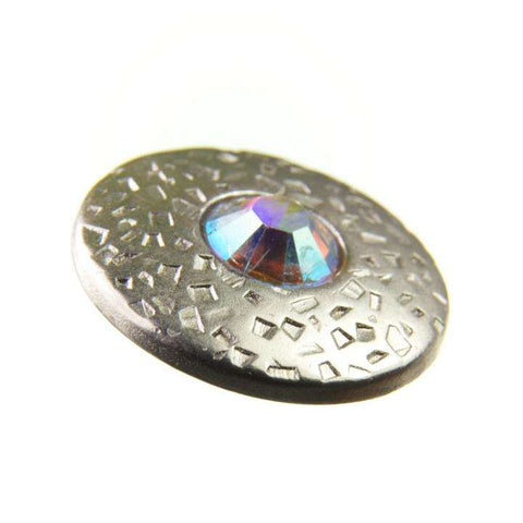 Knopf mit Swarovski®Crystal multi ST-17s
