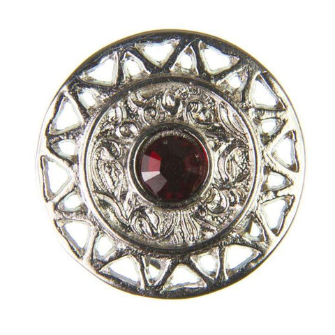 Strass Knopf No.12 mit Strass ST-12s siam