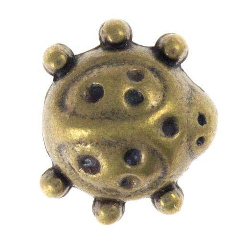 Niete Marienkäfer Messing