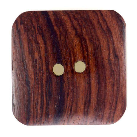 Holz Knopf aus Rosenholz HK-173 h