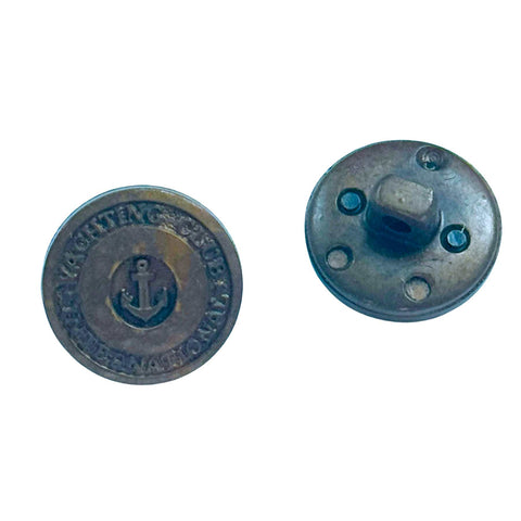 Ösen Knopf mit Ankermotiv KGO-12am