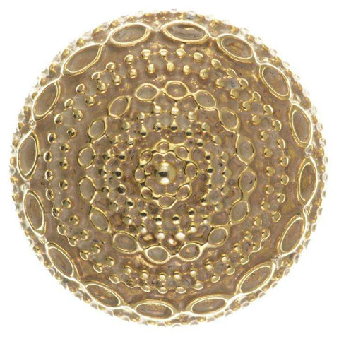 Ösen Knopf mit edler Musterung KGO-24