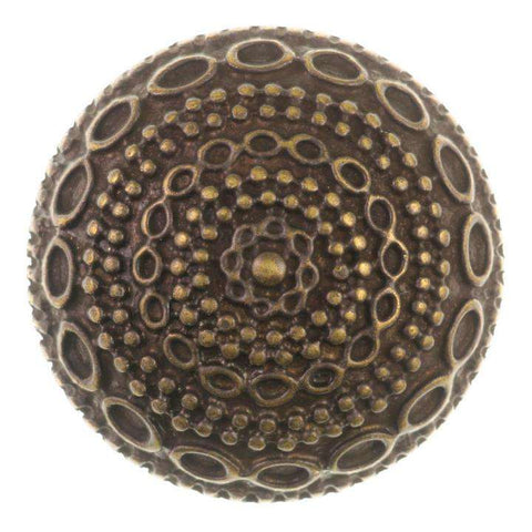 Ösen Knopf mit edler Musterung KGO-24m