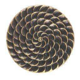 Ösen Knopf mit Facettenoberfläche KGO-25