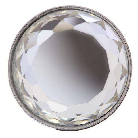 Strass Knopf mit großem Strassstein ST-100s