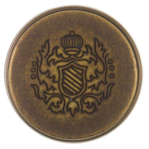 Wappen Knopf mit Öse KGO-35m