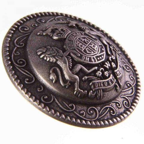 Wappen Knopf mit Öse MK-507as