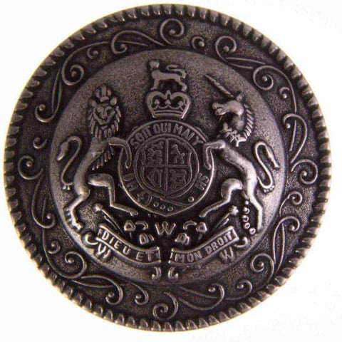 Wappen Knopf mit Öse MK-507as