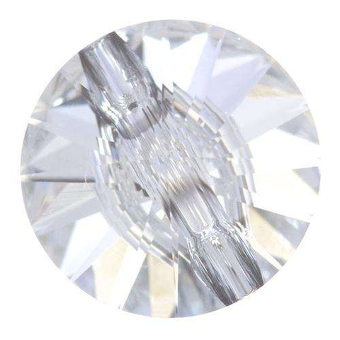 Swarovski Knopf aus Kristallglas Crystal STS-3015
