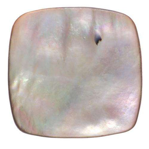 Perlmutt Knopf Quadrat PL-202