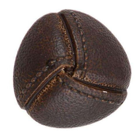 Ösen Knopf Knoten in Lederoptik KBR-127 A