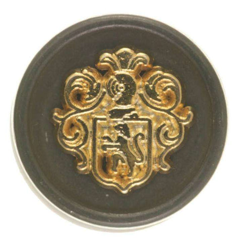 Wappen Knopf mit Öse MK-28as