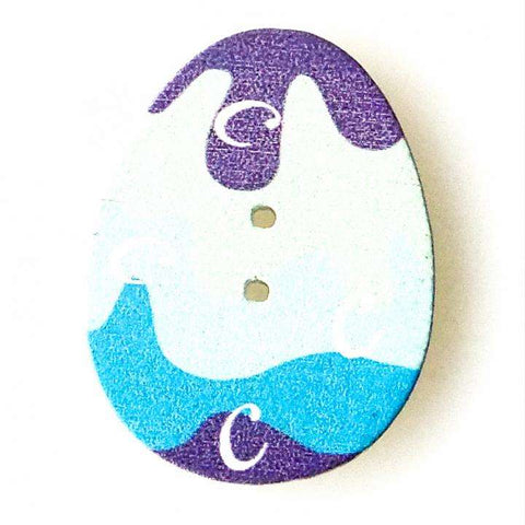 Holz Knopf Osterei HK-SO 3 8