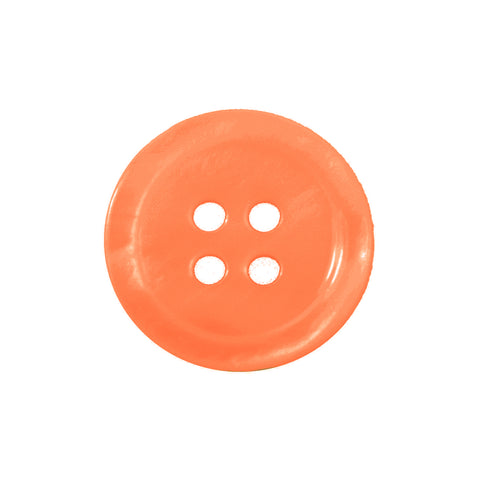 Hemd Knopf aus Perlmutt  PL-90 orange