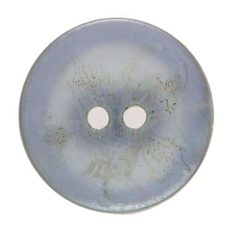 Perlmutt Knopf mit Blatt PL-22