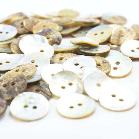 Perlmutt Knopf 100 Stück PL-11 SO100