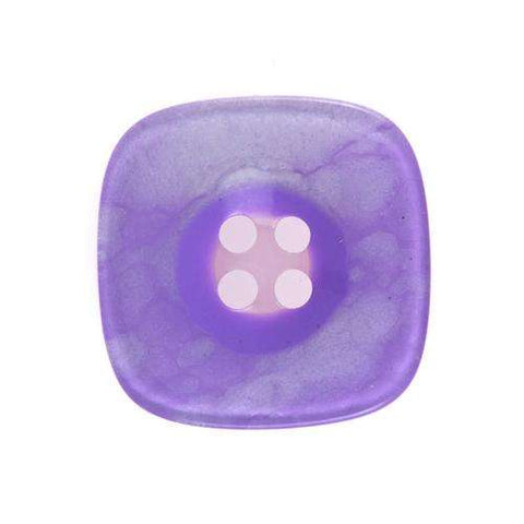 Quadratischer 4-Loch Knopf KLI-21