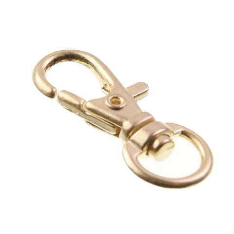 Goldener Schmuck Karabiner für Schlüsselanhänger PK-16g