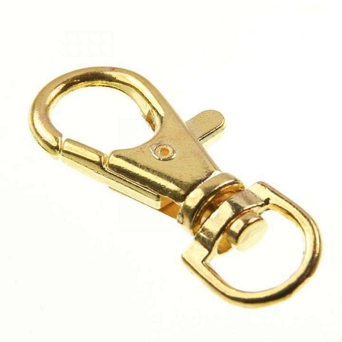 Goldener Schmuck Karabiner für Schlüsselanhänger PK-17g