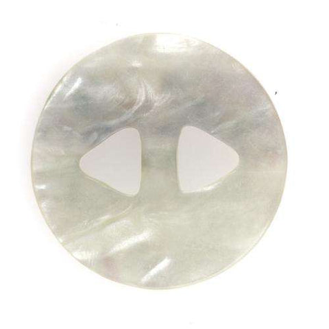 Schmucker 2-Loch Knopf mit Schimmer KN-135