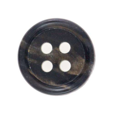 Stark melierter Knopf Kunststoff KS-81A