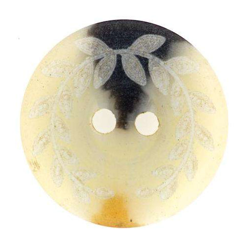 Trachten Knopf mit Lorbeerkranz TKK-21