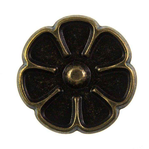 Trachten Knopf Blume TK-80ag