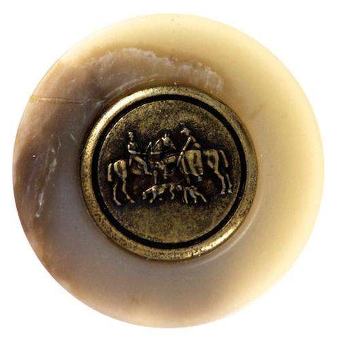 Knopf mit Metalleinsatz TK-154bg m