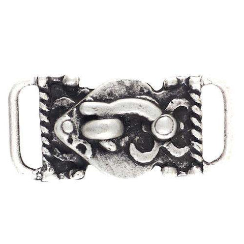 Trachtenapplikation Zierschnalle Schloss TA-88as