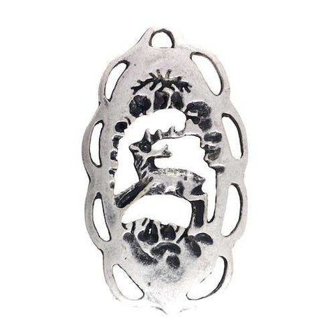 Trachtenapplikation zum Annähen mit Hirschmotiv