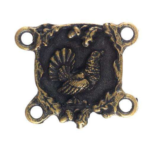 Trachtenapplikation zum Annähen Rebhuhn TA-203m