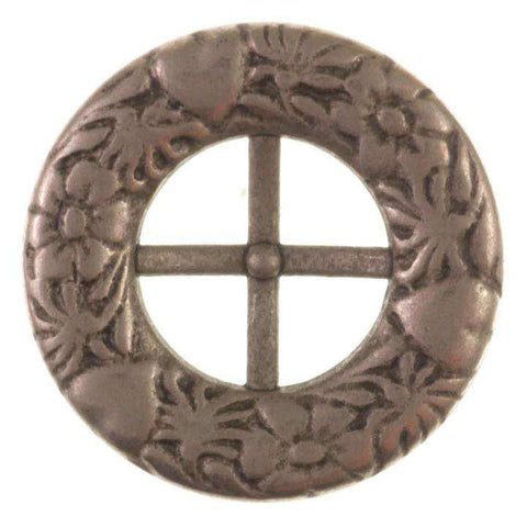 Trachten Knopf Blumenkranz TK-183am