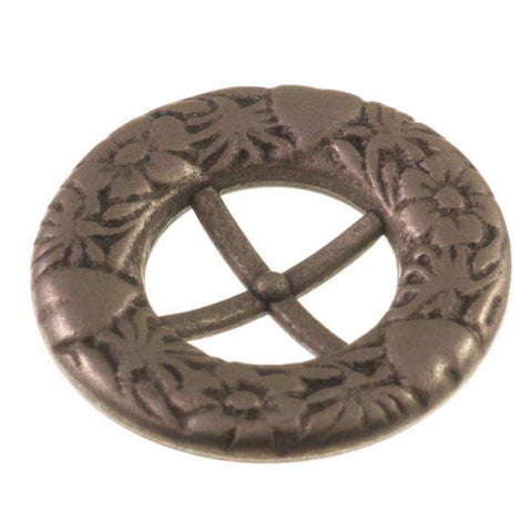 Trachten Knopf Blumenkranz TK-183am