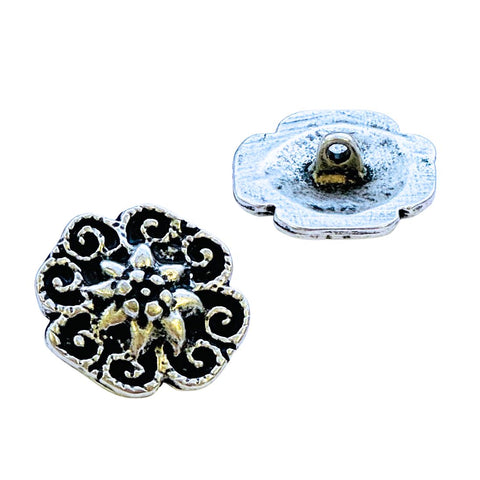 Trachten Knopf mit Edelweiß TK-50