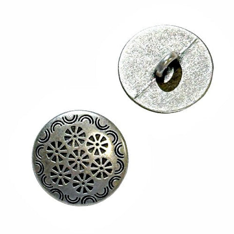 Trachtenknopf mit Blümchen TK-74