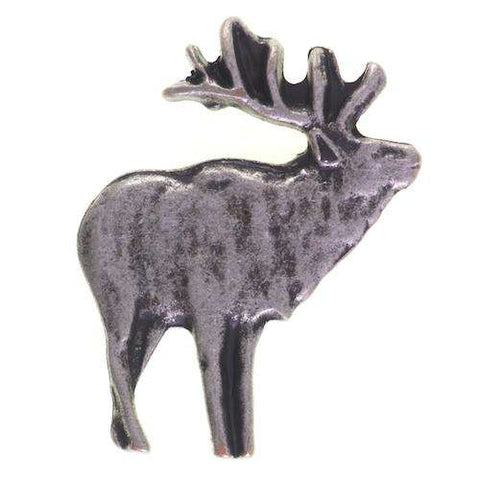 Trachten Niete Hirsch Silber