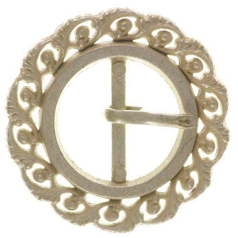 Trachtenschnalle mit Ornamentrand TS-26 s