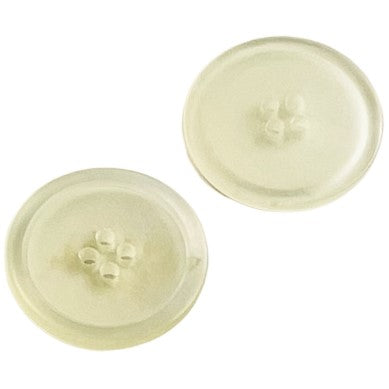 Transparenter matter Knopf KD-29