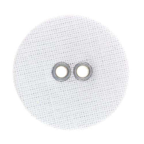 Wäscheknopf mit Leinenüberzug WK-1